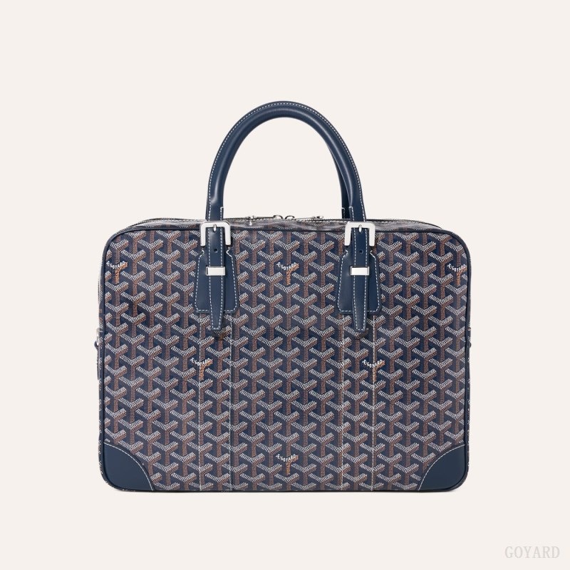 Goyard Ambassade MM Document Case ネイビー 青 | WCOA0753