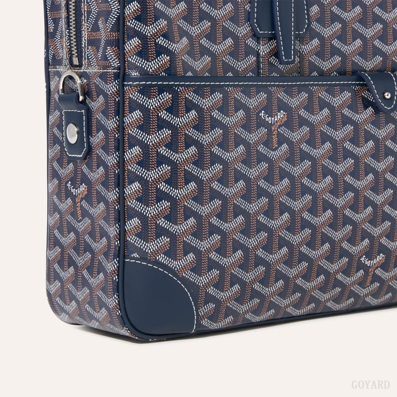 Goyard Ambassade MM Document Case ネイビー 青 | WCOA0753