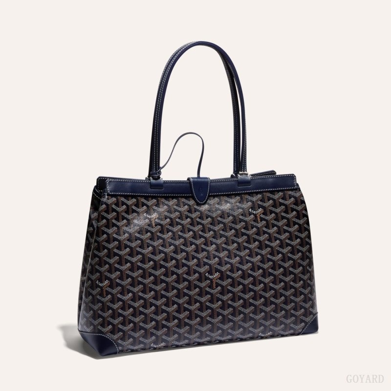 Goyard BELLECHASSE BIAUDE PM BAG ネイビー 青 | ZZNB7670