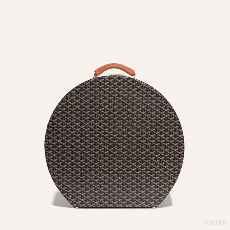 Goyard BOITE CHAPEAU 黒 ブラウン | OAQA1943