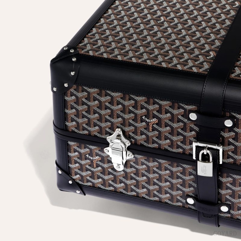 Goyard BOURGET PM TROLLEY CASE 黒 | PAVF9351