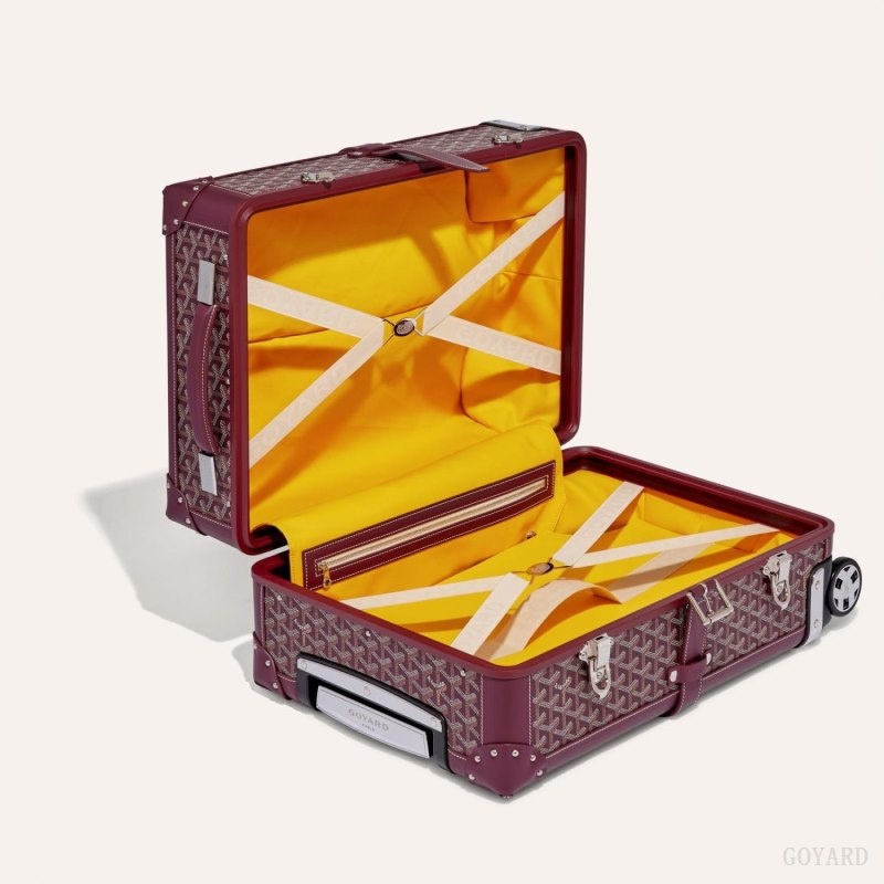 Goyard BOURGET PM TROLLEY CASE ボルドー | SQWL8056