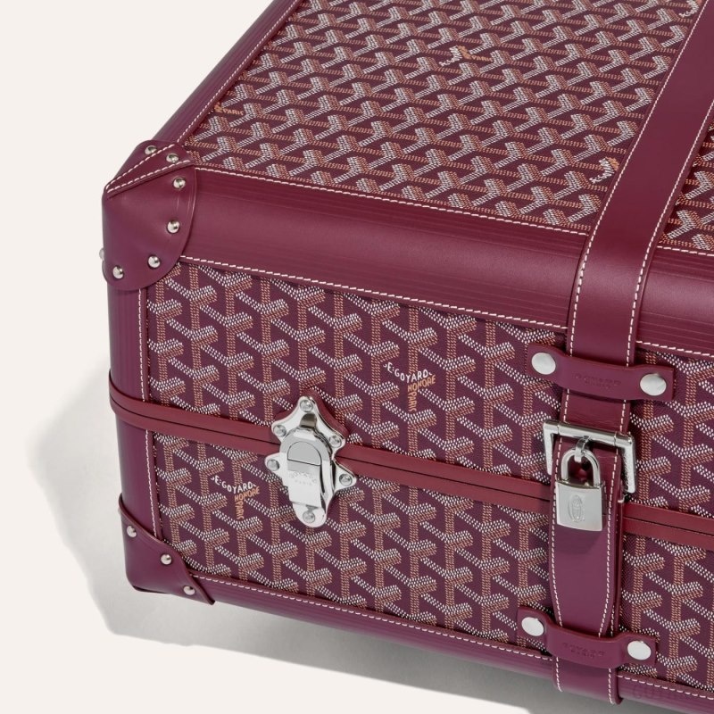 Goyard BOURGET PM TROLLEY CASE ボルドー | SQWL8056