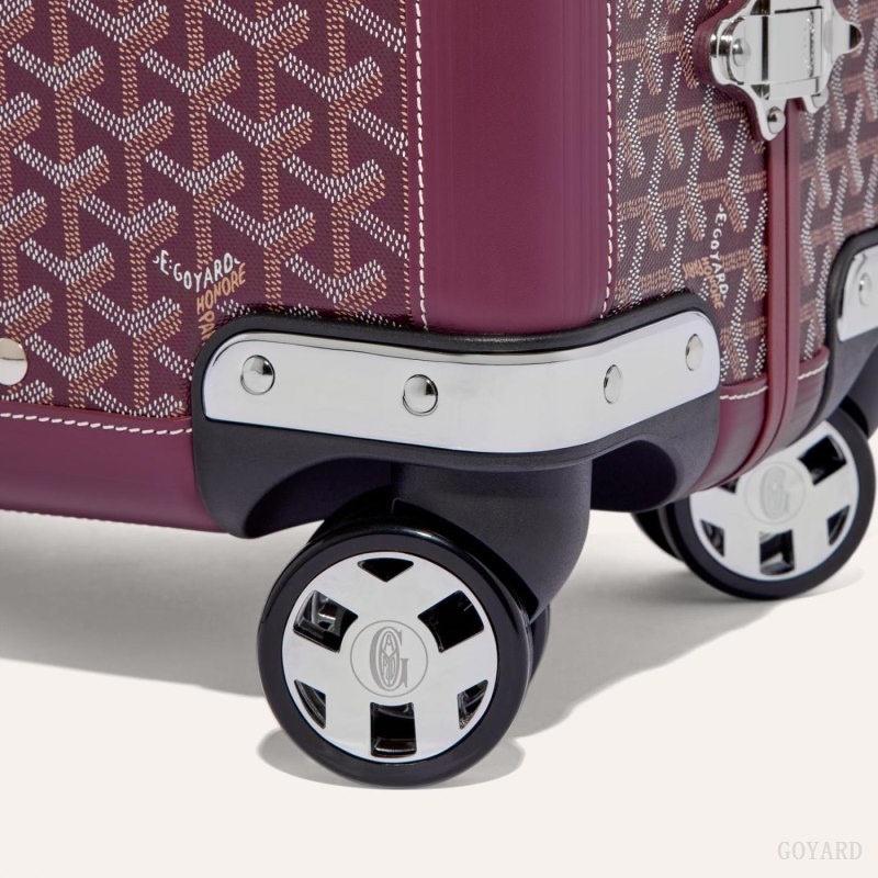 Goyard BOURGET PM TROLLEY CASE ボルドー | SQWL8056