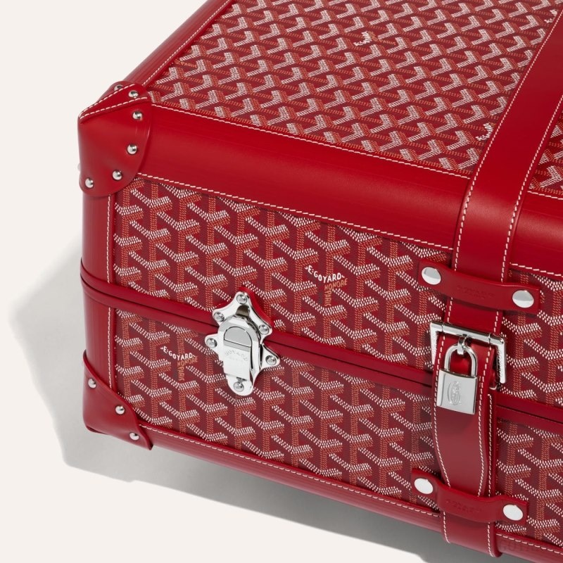 Goyard BOURGET PM TROLLEY CASE 赤 | TBJB8445