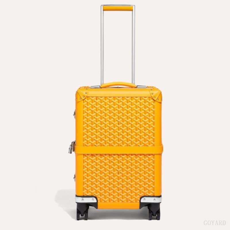 Goyard BOURGET PM TROLLEY CASE 黄色 | WJVO6431