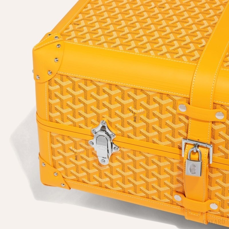 Goyard BOURGET PM TROLLEY CASE 黄色 | WJVO6431