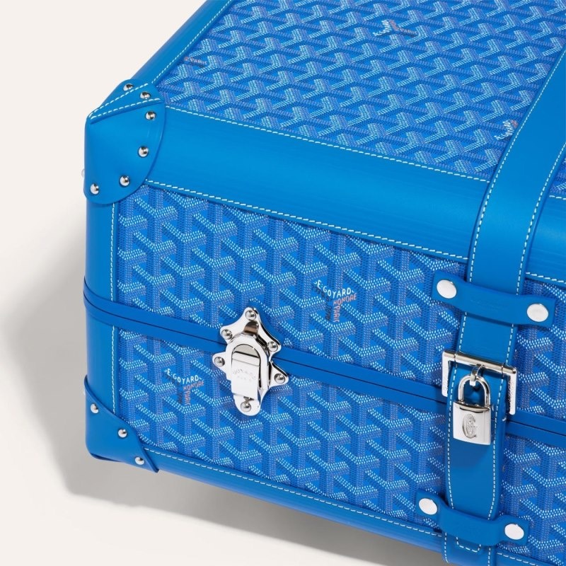 Goyard BOURGET PM TROLLEY CASE 青 | YTVA1412