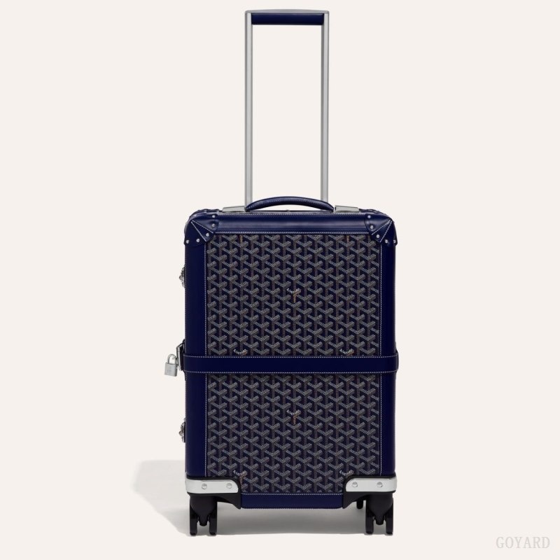 Goyard BOURGET PM TROLLEY CASE ネイビー 青 | GDDX1006