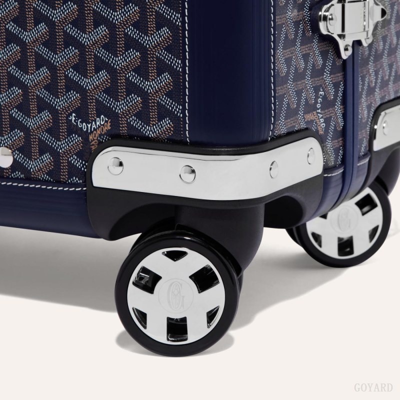 Goyard BOURGET PM TROLLEY CASE ネイビー 青 | GDDX1006