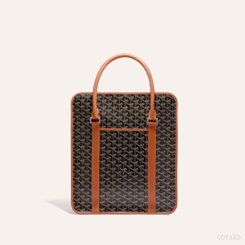 Goyard BOURGOGNE BAG 黒 ブラウン | PCNZ6669