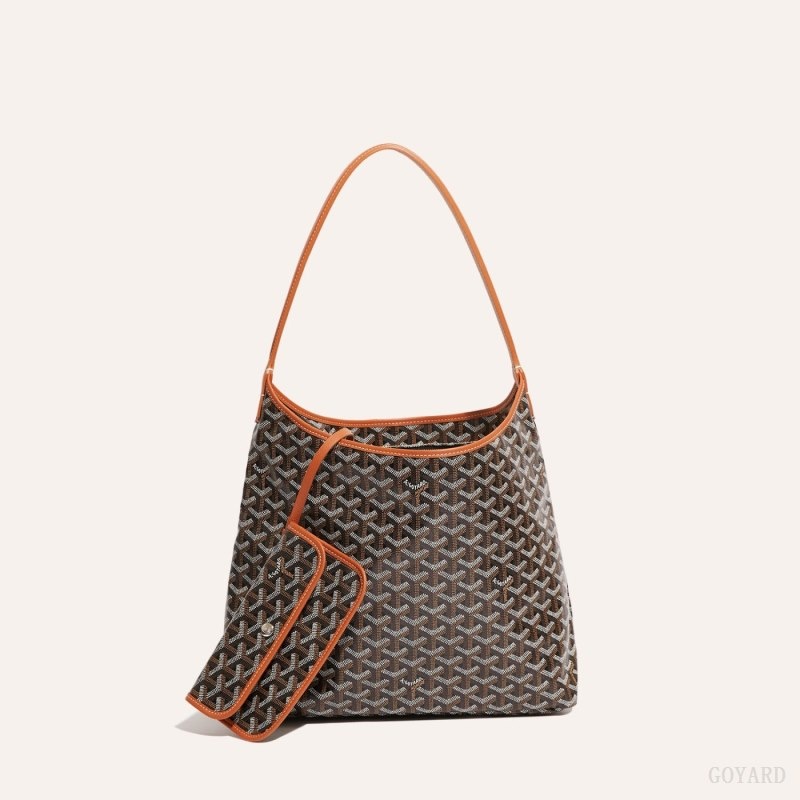 Goyard Bohème Hobo Bag 黒 ブラウン | VHFU9290