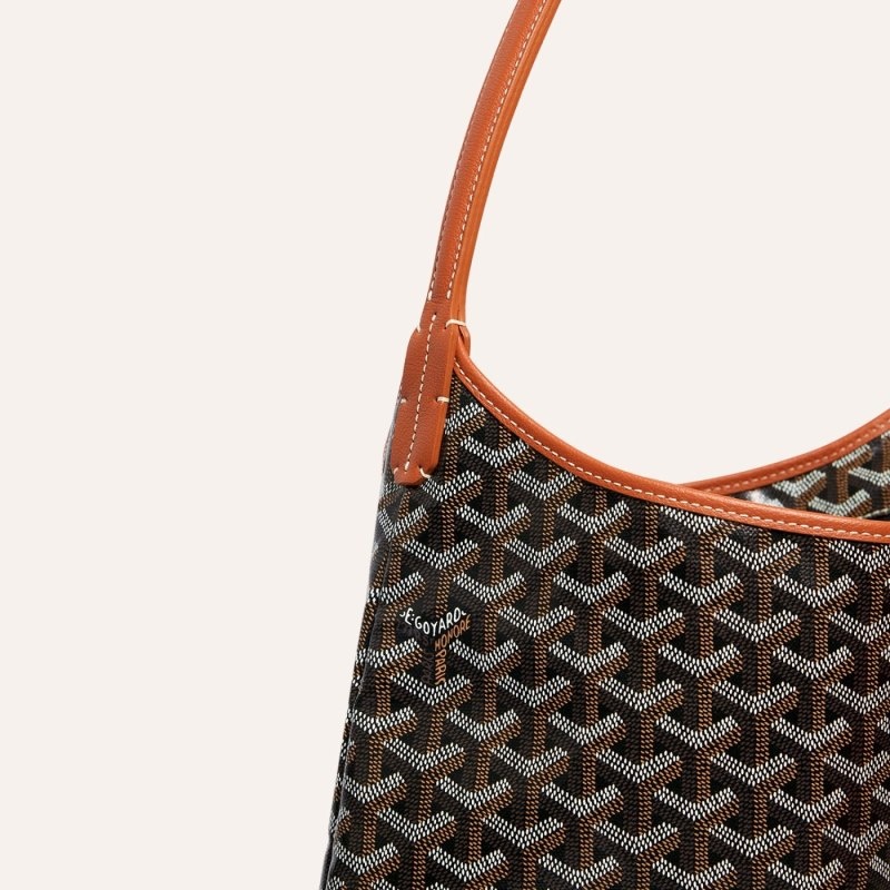 Goyard Bohème Hobo Bag 黒 ブラウン | VHFU9290