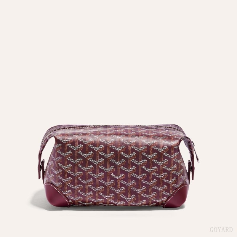 Goyard Bowling 25 Toiletry Bag ボルドー | LKXI1041