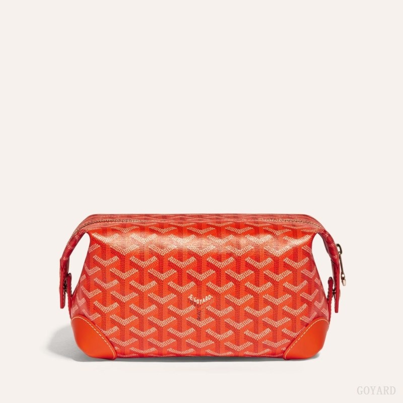 Goyard Bowling 25 Toiletry Bag オレンジ | UWEL9677