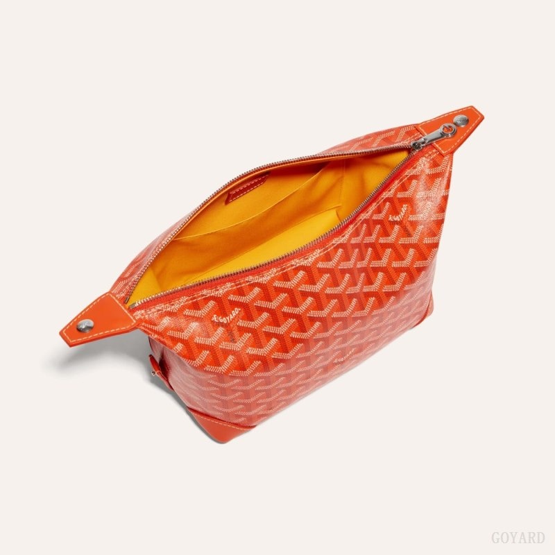 Goyard Bowling 25 Toiletry Bag オレンジ | UWEL9677