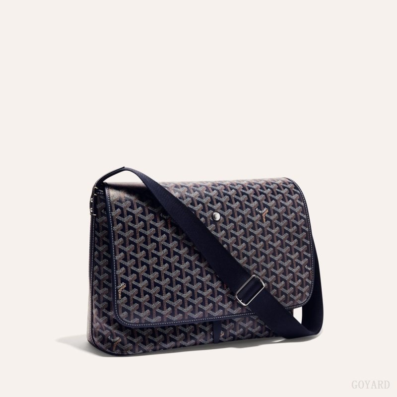 Goyard CAPETIEN MM MESSENGER BAG ネイビー 青 | EKZM3903