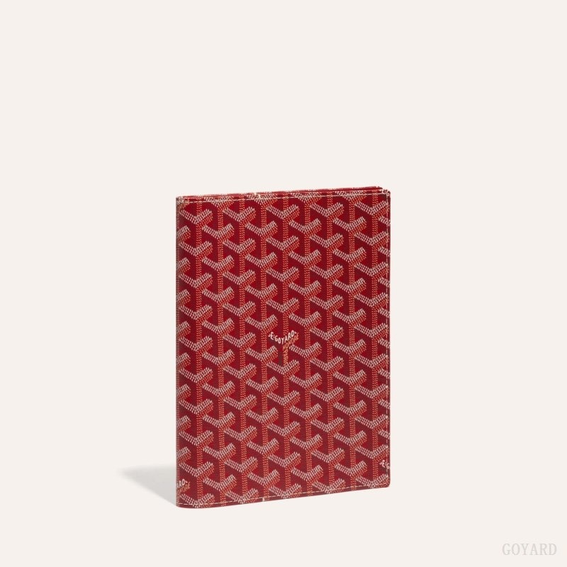 Goyard CASTIGLIONE DOCUMENT COVER 赤 | VCAT3544