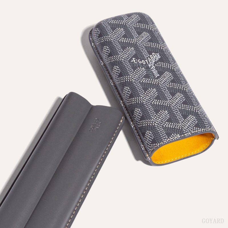 Goyard CHURCHILL 2 CIGAR CASE グレー | SWWA6708