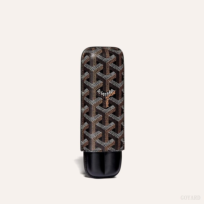 Goyard CHURCHILL 2 CIGAR CASE 黒 | WSCV7554