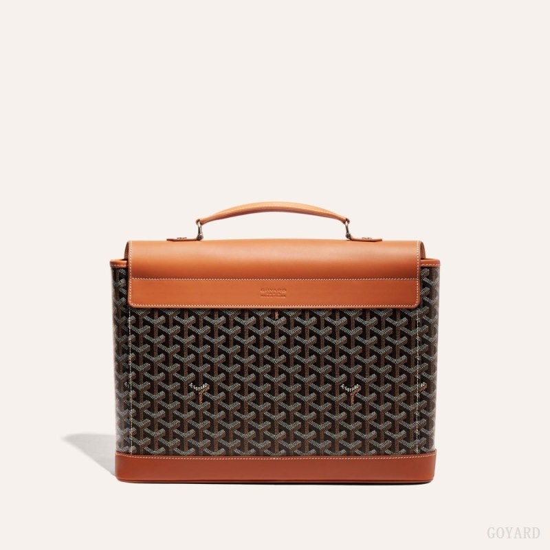 Goyard CITADIN PM MESSENGER BAG 黒 ブラウン | RPQL2145