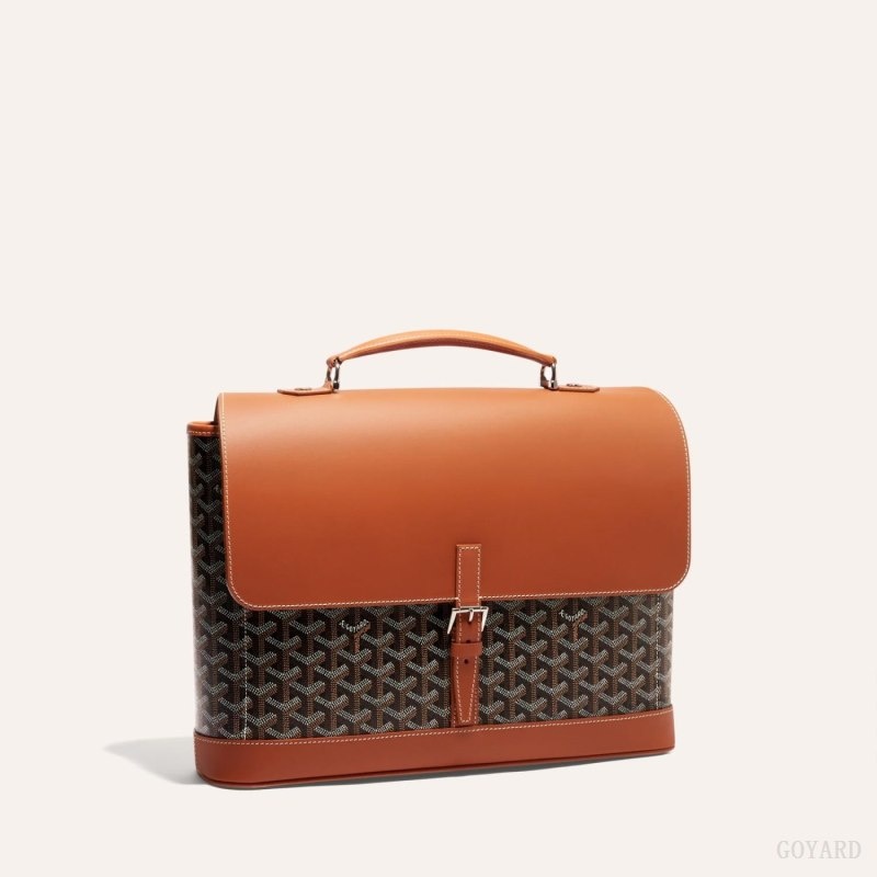 Goyard CITADIN PM MESSENGER BAG 黒 ブラウン | RPQL2145