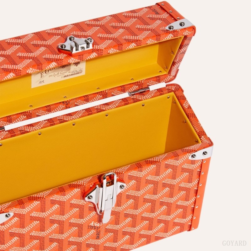 Goyard Cassette Trunk Bag オレンジ | AHKR5770