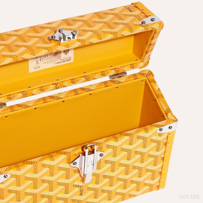 Goyard Cassette Trunk Bag 黄色 | CZVI4870