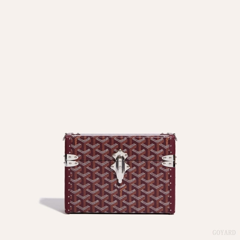 Goyard Cassette Trunk Bag ボルドー | XHIK0592