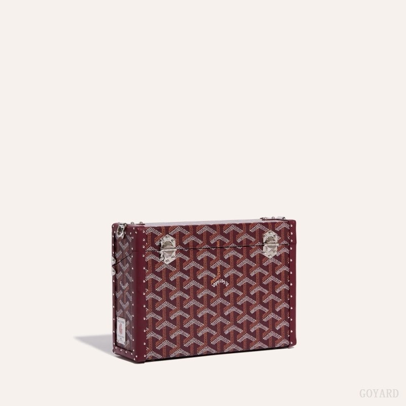 Goyard Cassette Trunk Bag ボルドー | XHIK0592