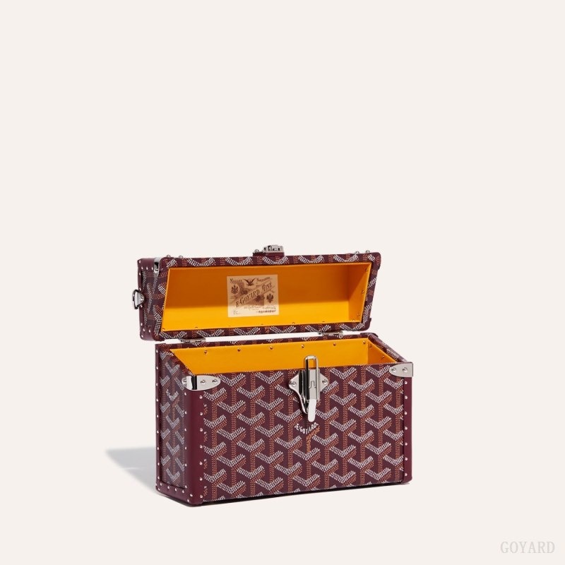 Goyard Cassette Trunk Bag ボルドー | XHIK0592