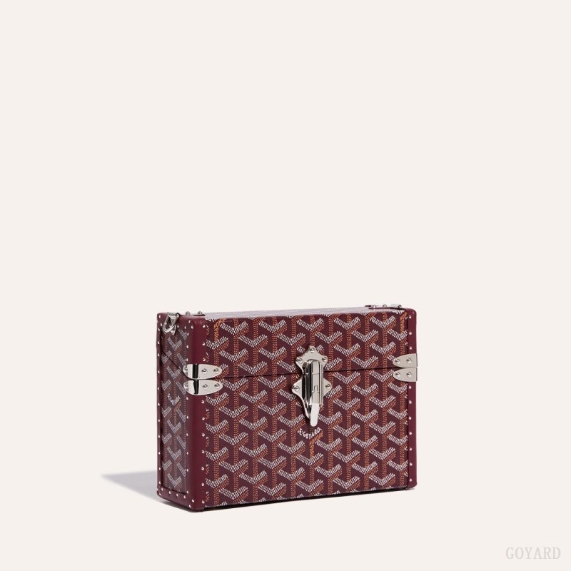 Goyard Cassette Trunk Bag ボルドー | XHIK0592