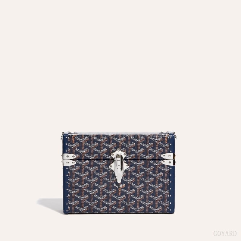 Goyard Cassette Trunk Bag ネイビー 青 | TUJO2864