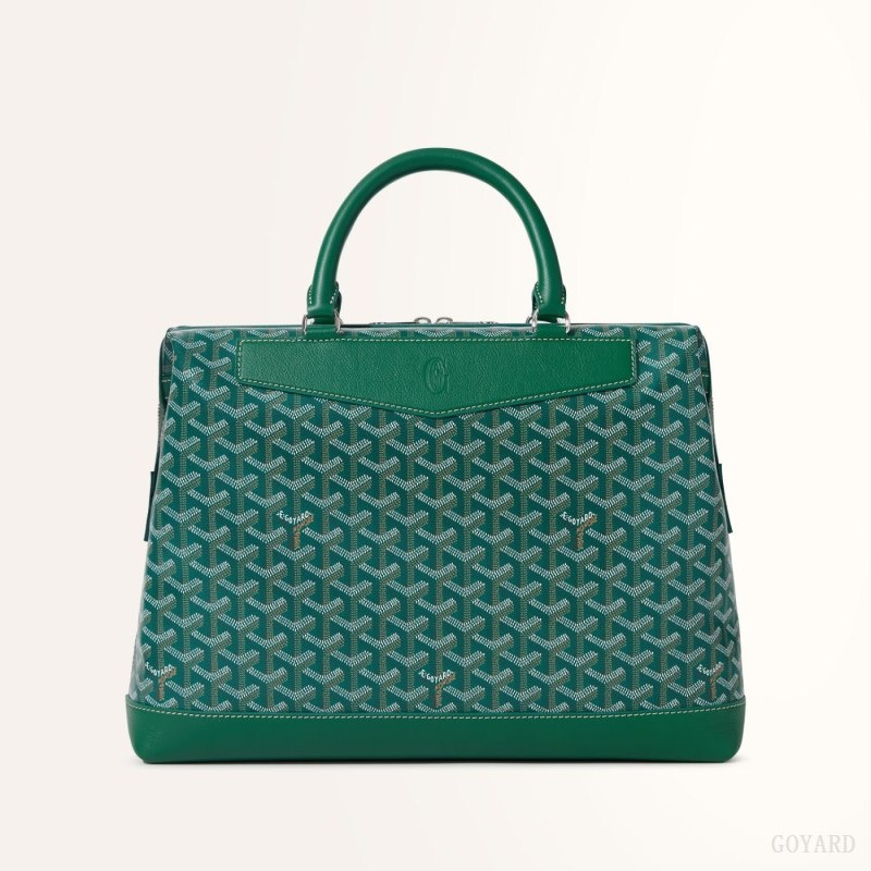 Goyard Cisalpin Document Case 緑 | IIVA4996