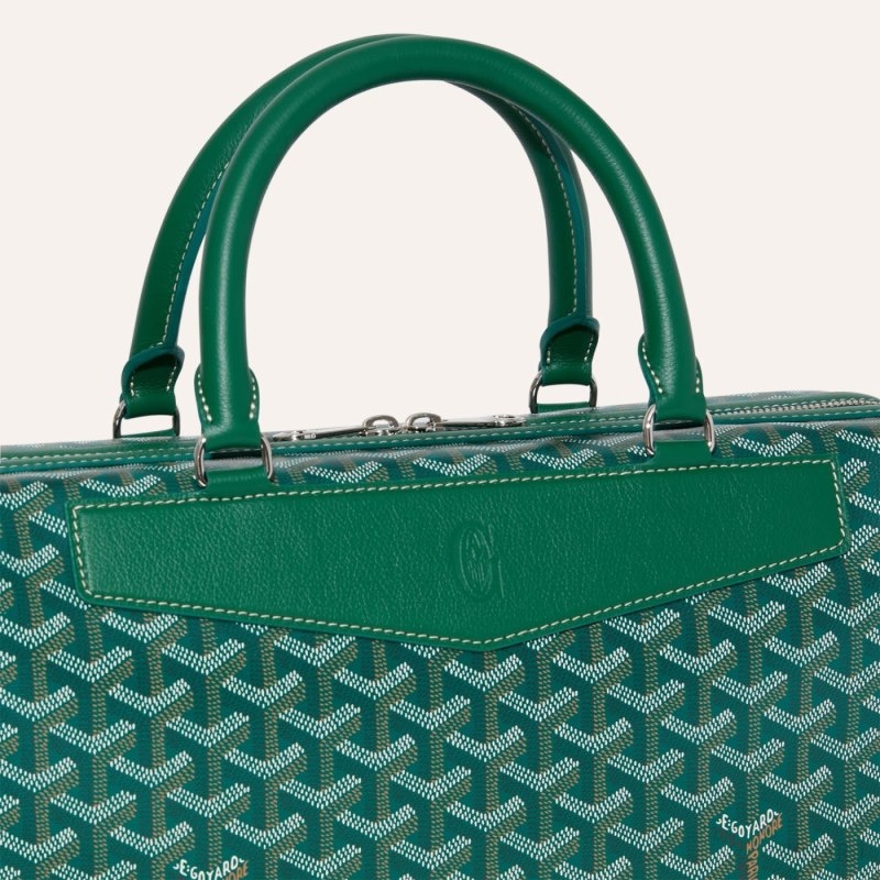 Goyard Cisalpin Document Case 緑 | IIVA4996