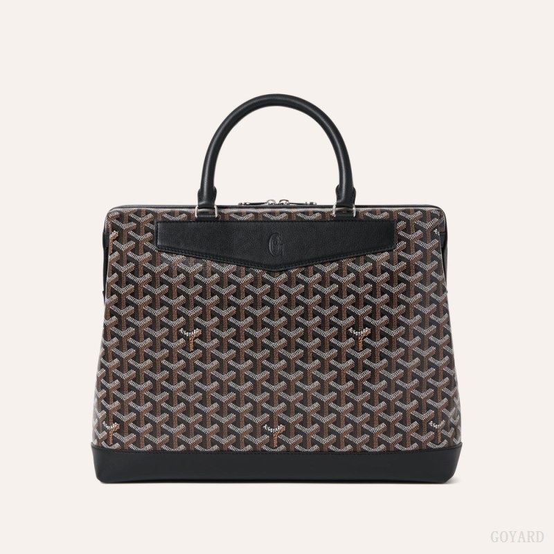 Goyard Cisalpin Document Case 黒 | SOBE4817