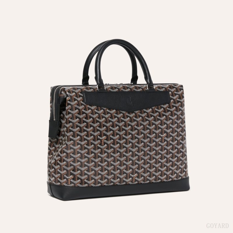 Goyard Cisalpin Document Case 黒 | SOBE4817