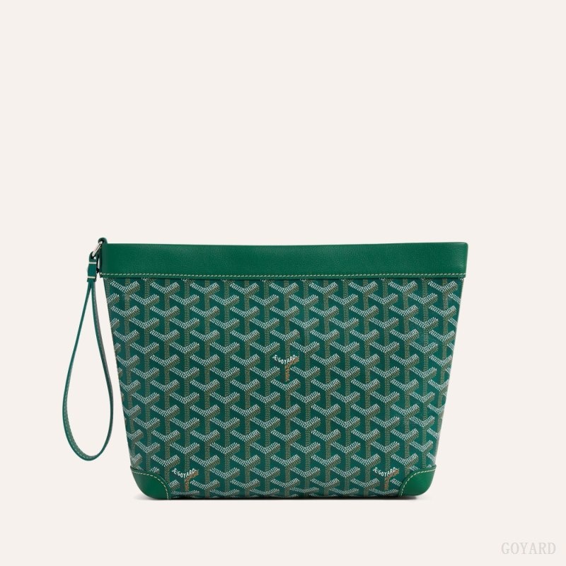 Goyard Conti pouch 緑 | QJYD4150