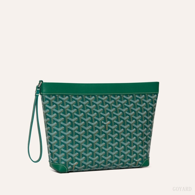 Goyard Conti pouch 緑 | QJYD4150