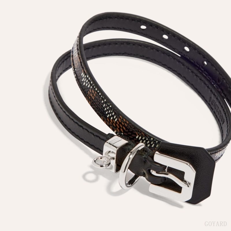 Goyard EDMOND BRACELET 黒 | QSDW2284