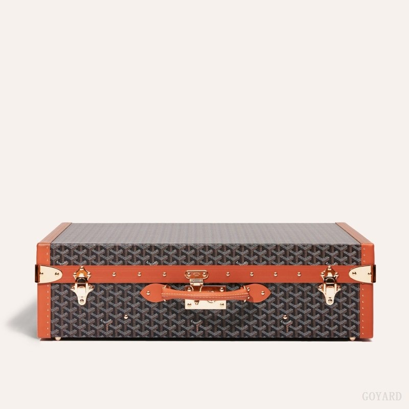 Goyard GRAND HÔTEL 65 CASE 黒 ブラウン | SBUH1415