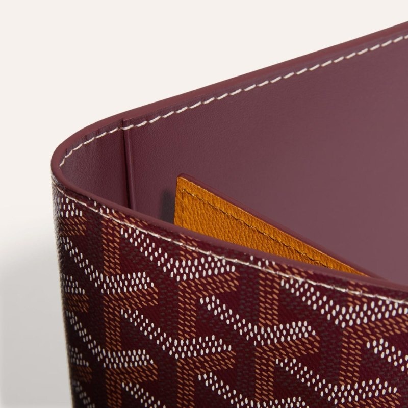 Goyard GRENELLE PASSPORT COVER ボルドー | PSBZ6167