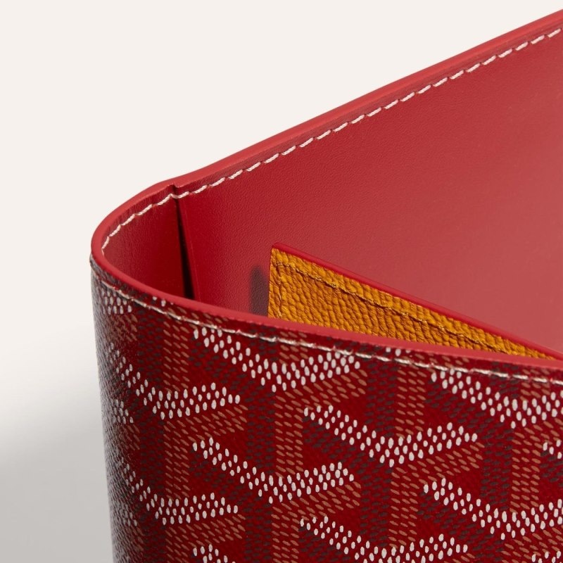 Goyard GRENELLE PASSPORT COVER 赤 | XYDW3863