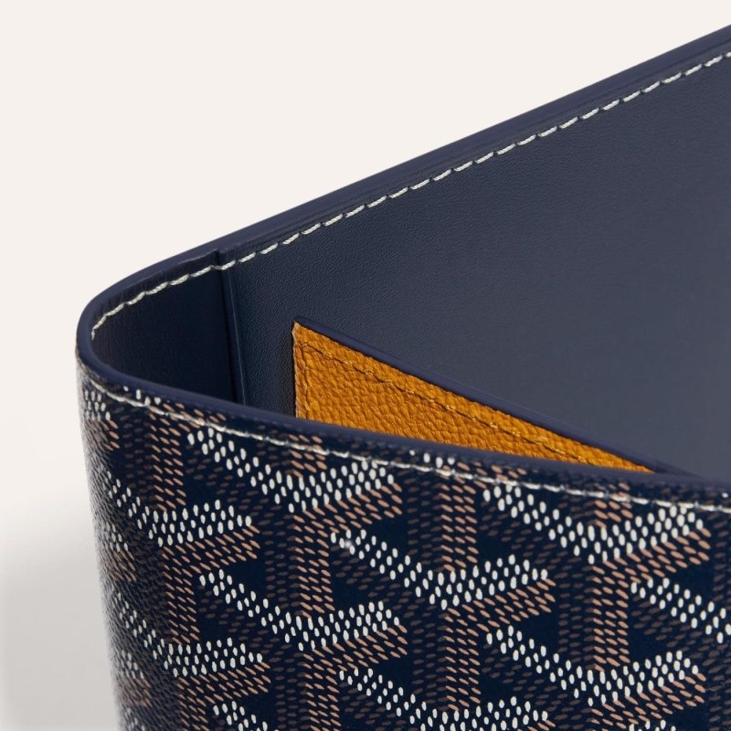 Goyard GRENELLE PASSPORT COVER ネイビー 青 | BFSY8953