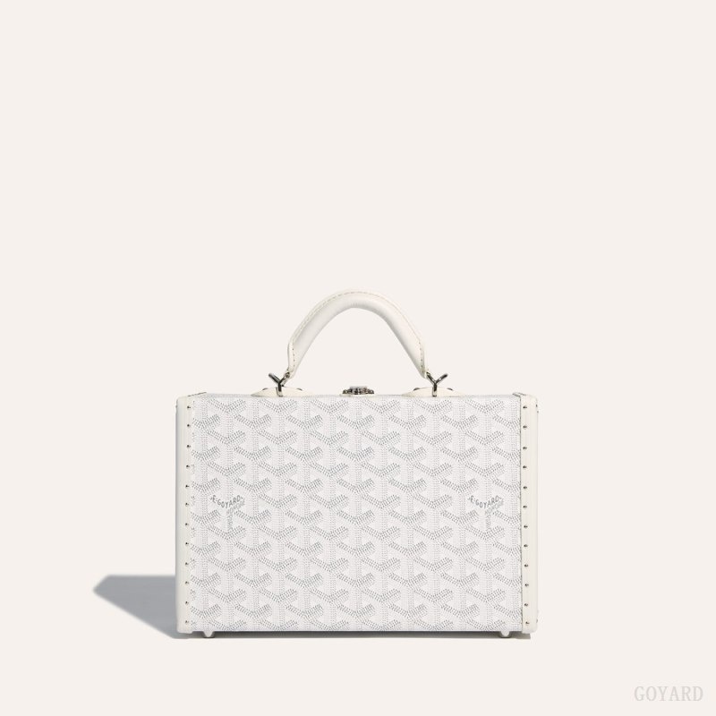 Goyard Grand Hôtel Trunk Bag 白 | DAIQ8910