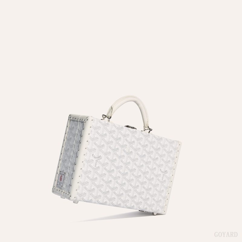 Goyard Grand Hôtel Trunk Bag 白 | DAIQ8910