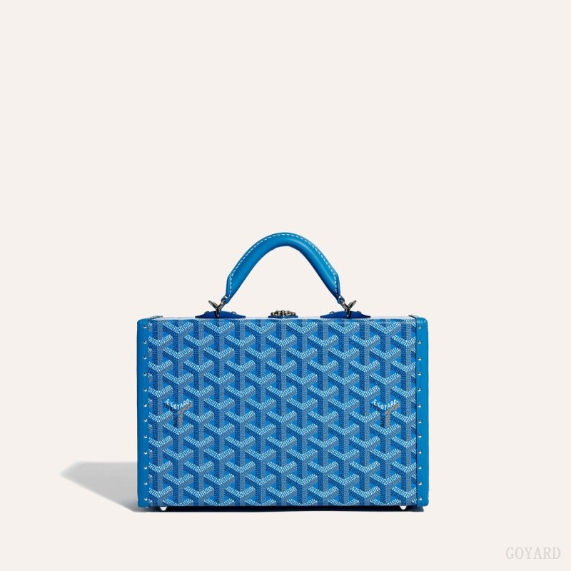 Goyard Grand Hôtel Trunk Bag 青 | HMNZ8739