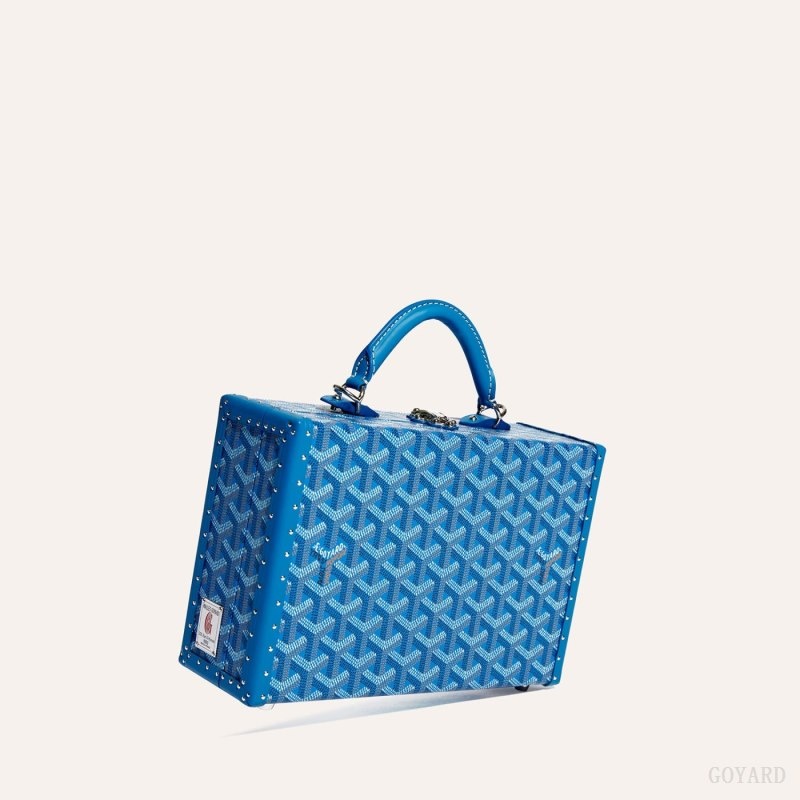 Goyard Grand Hôtel Trunk Bag 青 | HMNZ8739