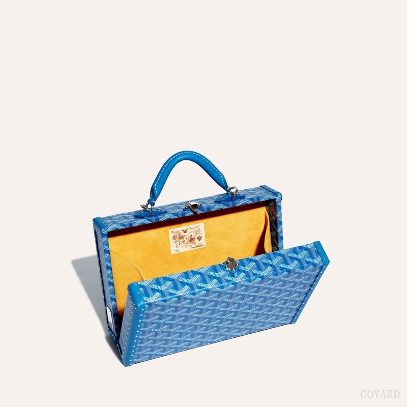 Goyard Grand Hôtel Trunk Bag 青 | HMNZ8739