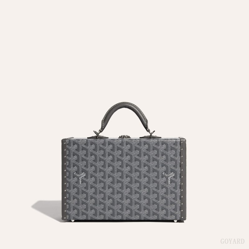 Goyard Grand Hôtel Trunk Bag グレー | MOMO2198